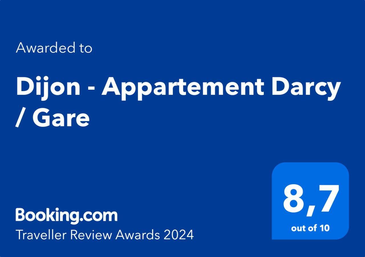 Dijon - Appartement Darcy / Gare Dış mekan fotoğraf